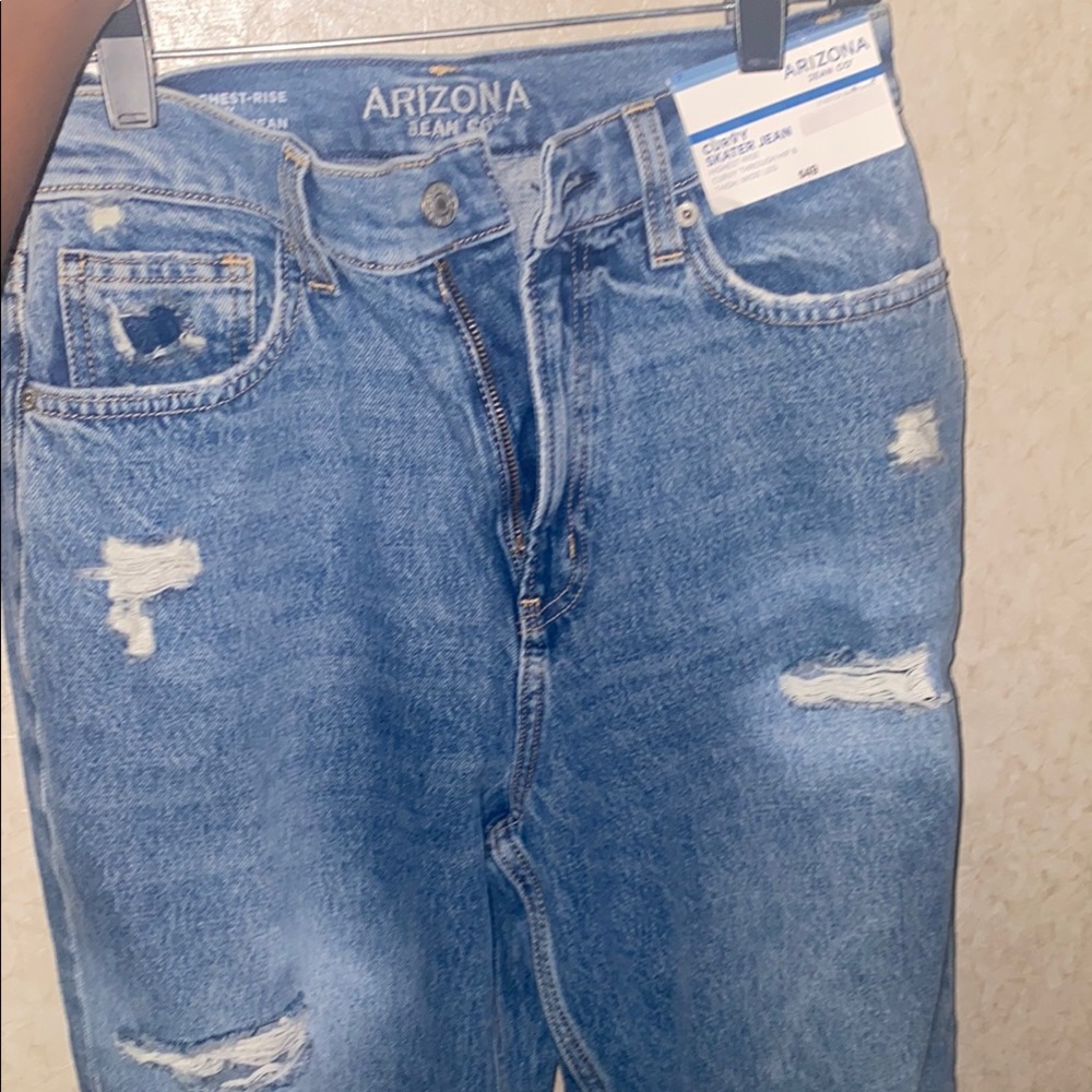 Arizona Jean Company Curvy Skater Denim Jeans NWT